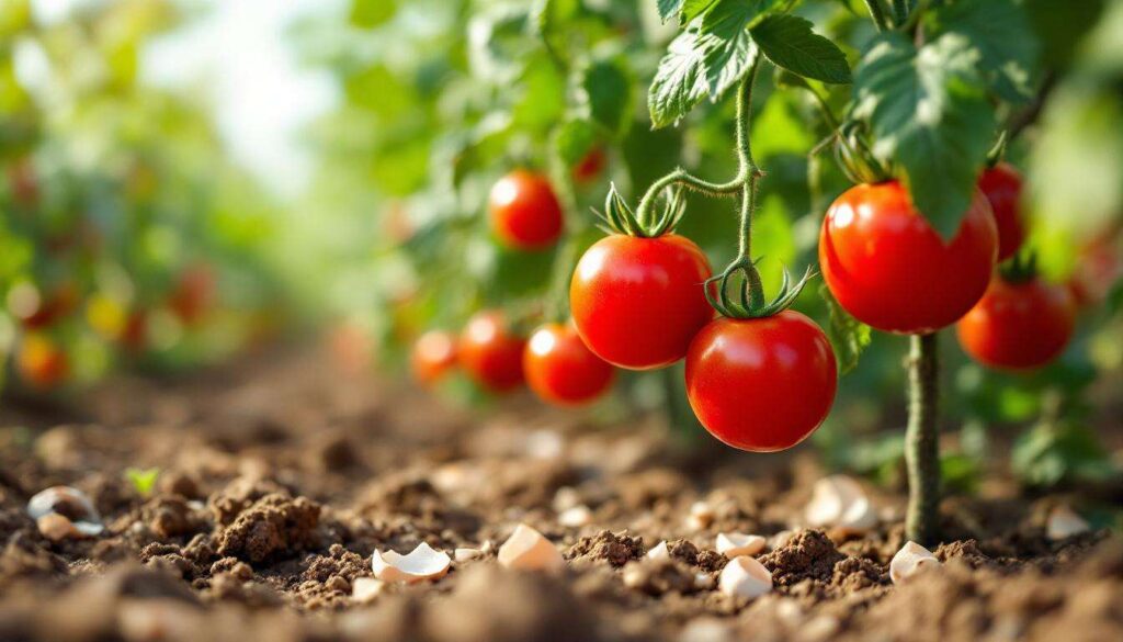 Seit ich Eierschalen ins Beet mische, haben meine Tomaten keine Blütenendfäule mehr
