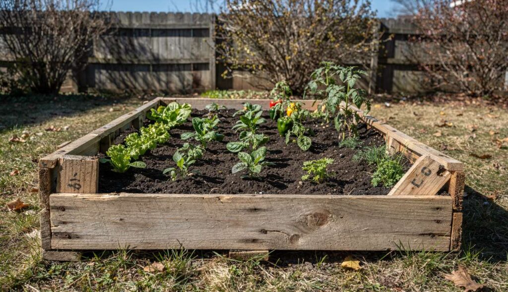 Hochbeet aus Paletten: So baust du es im März – und erntest schon im Mai