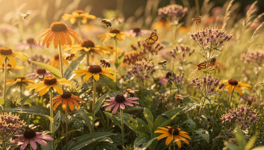 NABU-Kampagne 2026: Diese 5 heimischen Stauden machen Ihren Garten insektenfreundlich