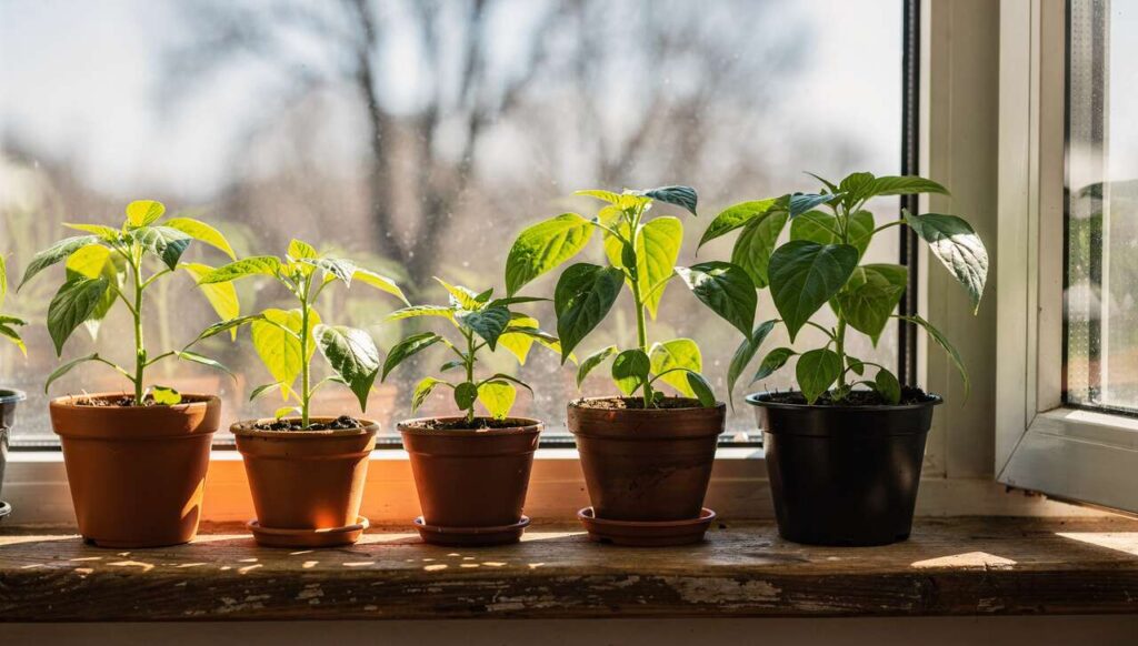Paprika vorziehen: Die Fensterbank-Methode, mit der Profis kräftigere Setzlinge erzielen