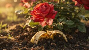 Bananenschale als Rosendünger: Was Gärtner dazu sagen – und was die Wissenschaft