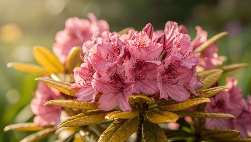 Rhododendron im Frühjahr: Warum gelbe Blätter jetzt auf Eisenmangel hindeuten können