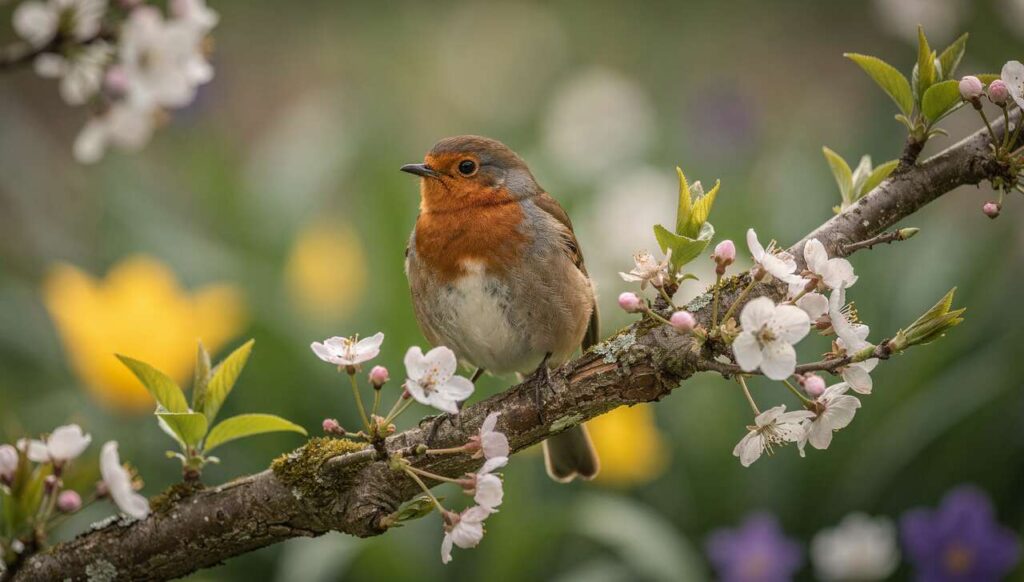 Rotkehlchen im Garten: Welches Futter der NABU im Frühjahr empfiehlt – und welches schadet